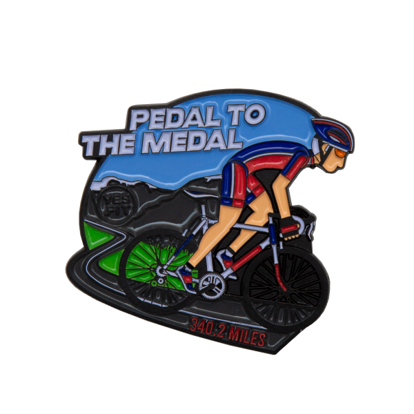 Petal to the Medal pin