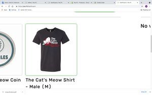 Cats Meow Tshirt